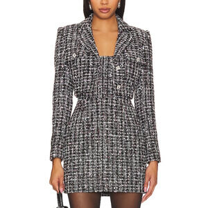 Sau Lee 'Alicia' Black Blazer Size 4